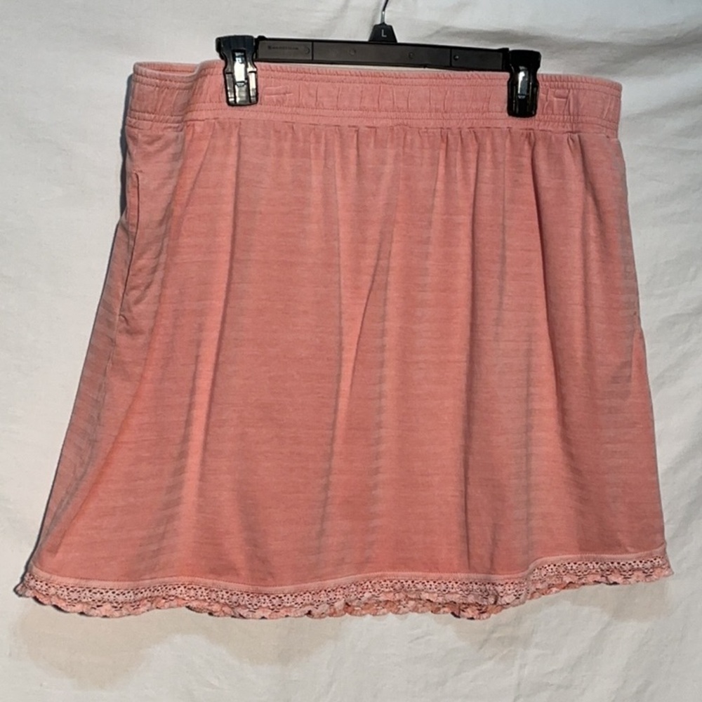 Woolrich Pink Smocked Casual Skirt